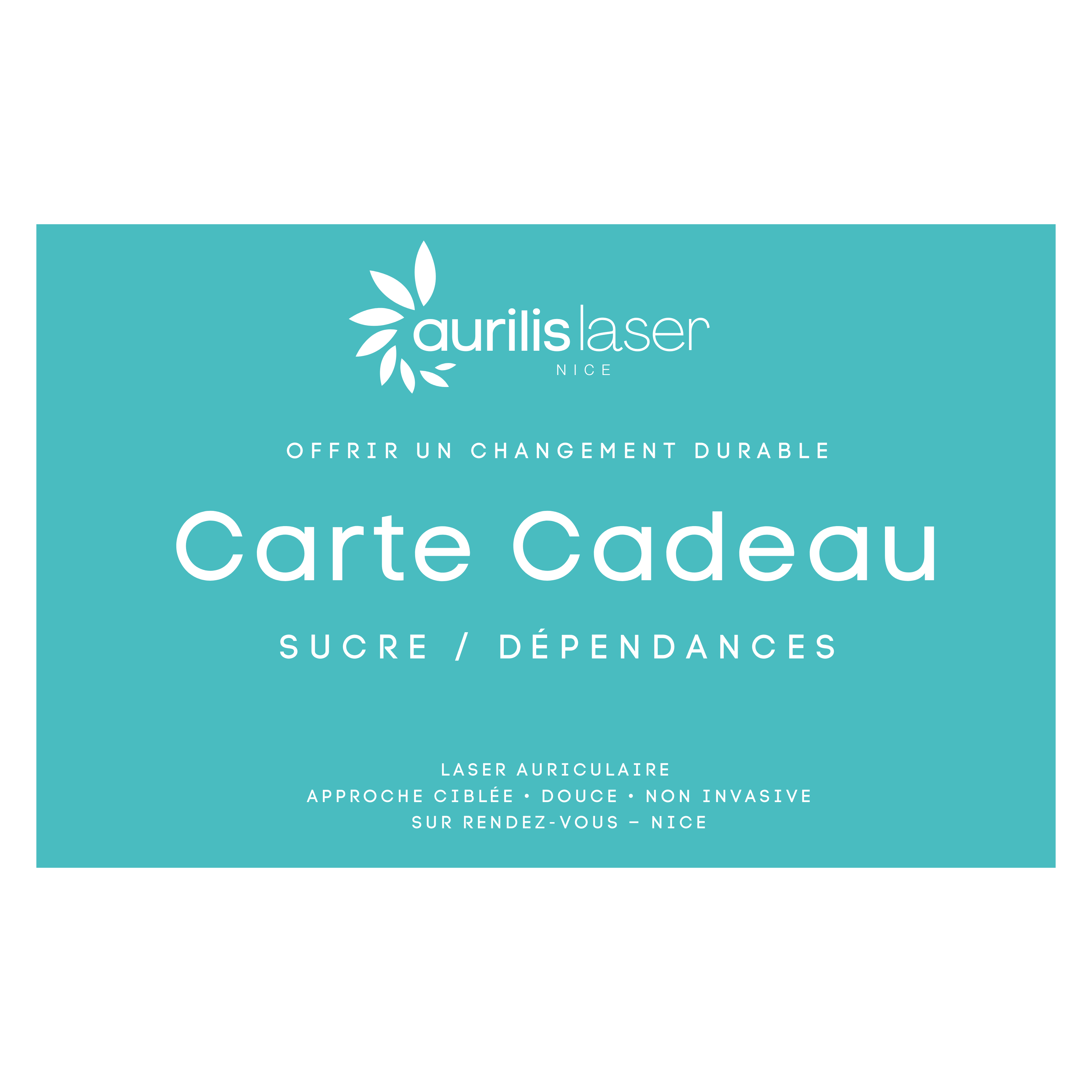 Carte cadeau – Accompagnement sucre & dépendances